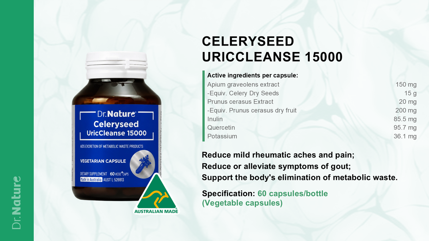 Dr. Nature Celeryseed UricCleanse 15000