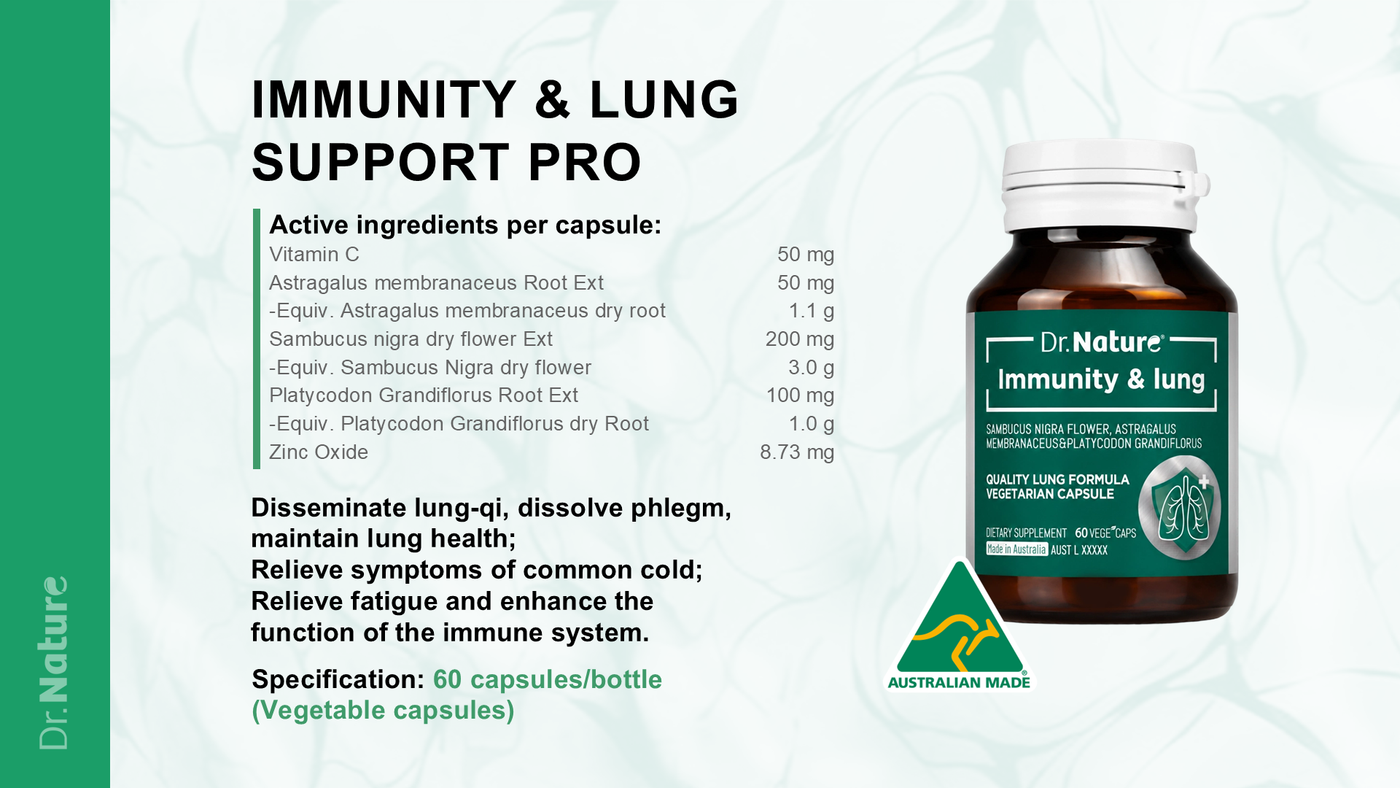 Dr. Nature Immunity & Lung Support Pro