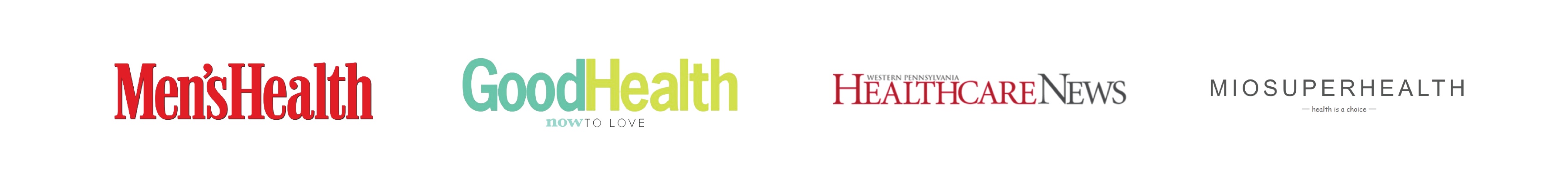 Featured in Men's Health, Good Health, Healthcare News and Mio Super Health